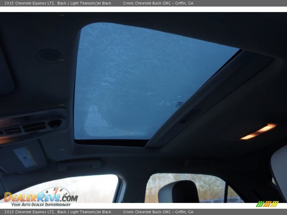 2015 Chevrolet Equinox LTZ Black / Light Titanium/Jet Black Photo #11