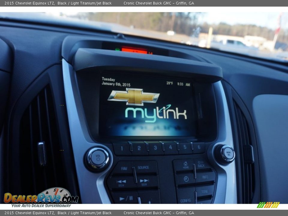 2015 Chevrolet Equinox LTZ Black / Light Titanium/Jet Black Photo #14