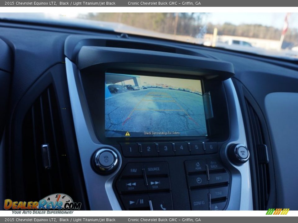 2015 Chevrolet Equinox LTZ Black / Light Titanium/Jet Black Photo #15