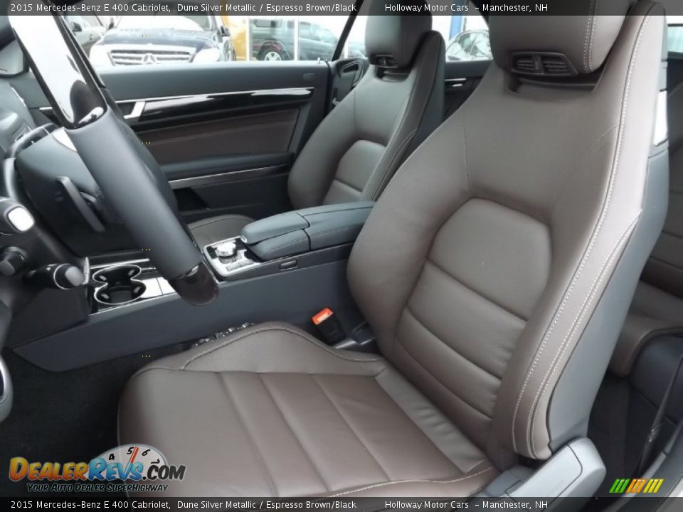 Front Seat of 2015 Mercedes-Benz E 400 Cabriolet Photo #10