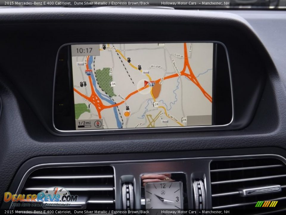 Navigation of 2015 Mercedes-Benz E 400 Cabriolet Photo #13