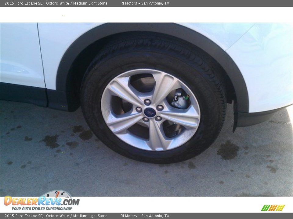 2015 Ford Escape SE Oxford White / Medium Light Stone Photo #3