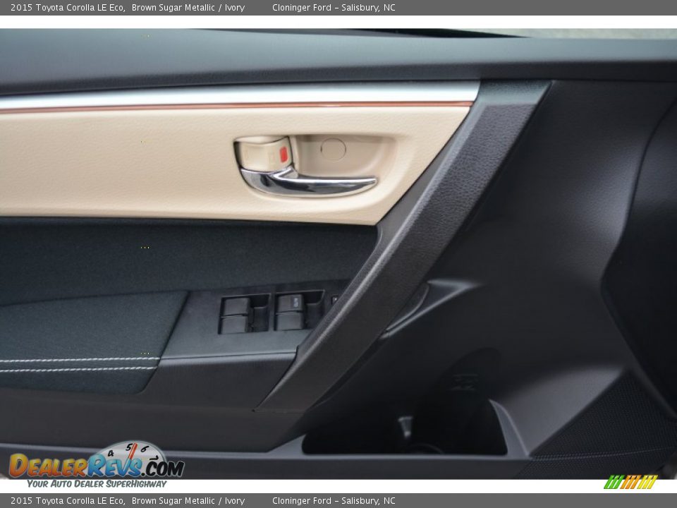 Door Panel of 2015 Toyota Corolla LE Eco Photo #5