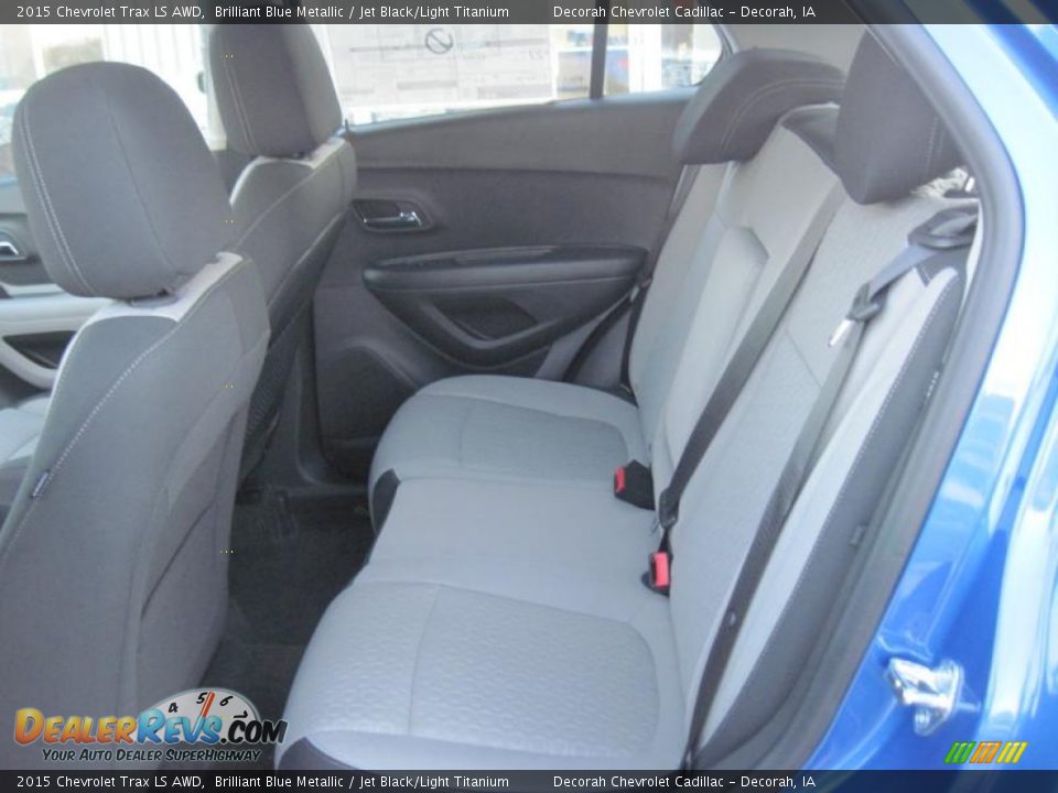 2015 Chevrolet Trax LS AWD Brilliant Blue Metallic / Jet Black/Light Titanium Photo #9