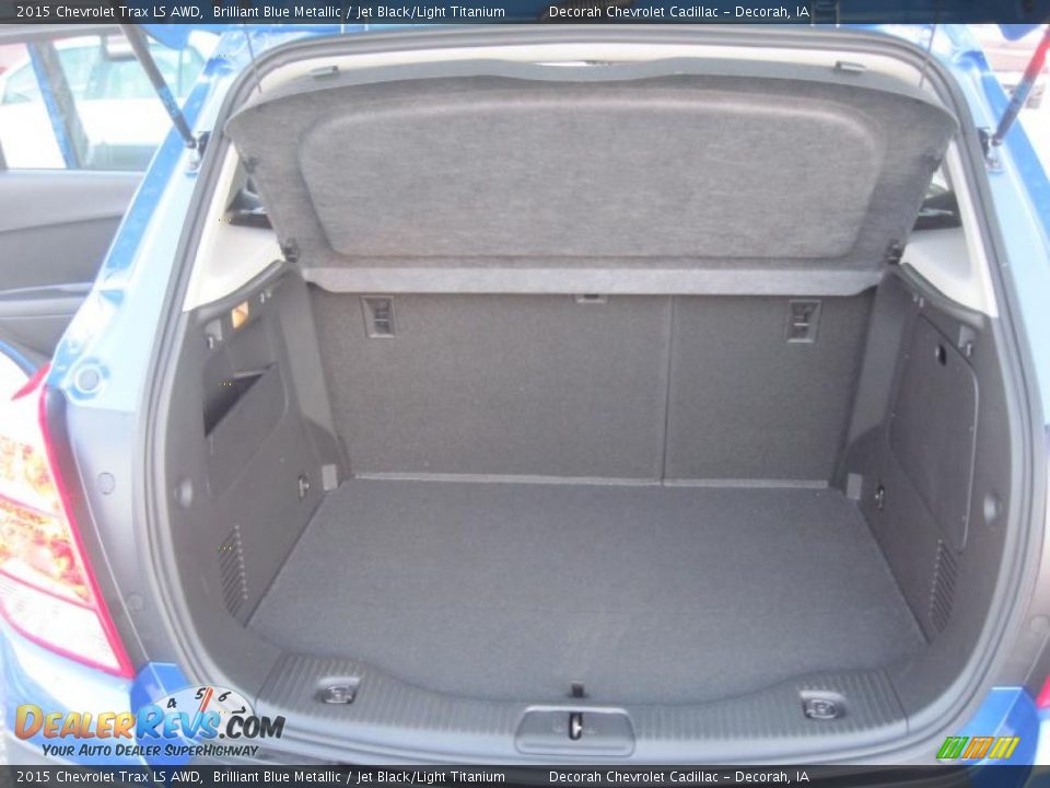 2015 Chevrolet Trax LS AWD Brilliant Blue Metallic / Jet Black/Light Titanium Photo #10