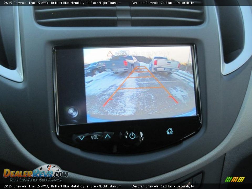 2015 Chevrolet Trax LS AWD Brilliant Blue Metallic / Jet Black/Light Titanium Photo #15