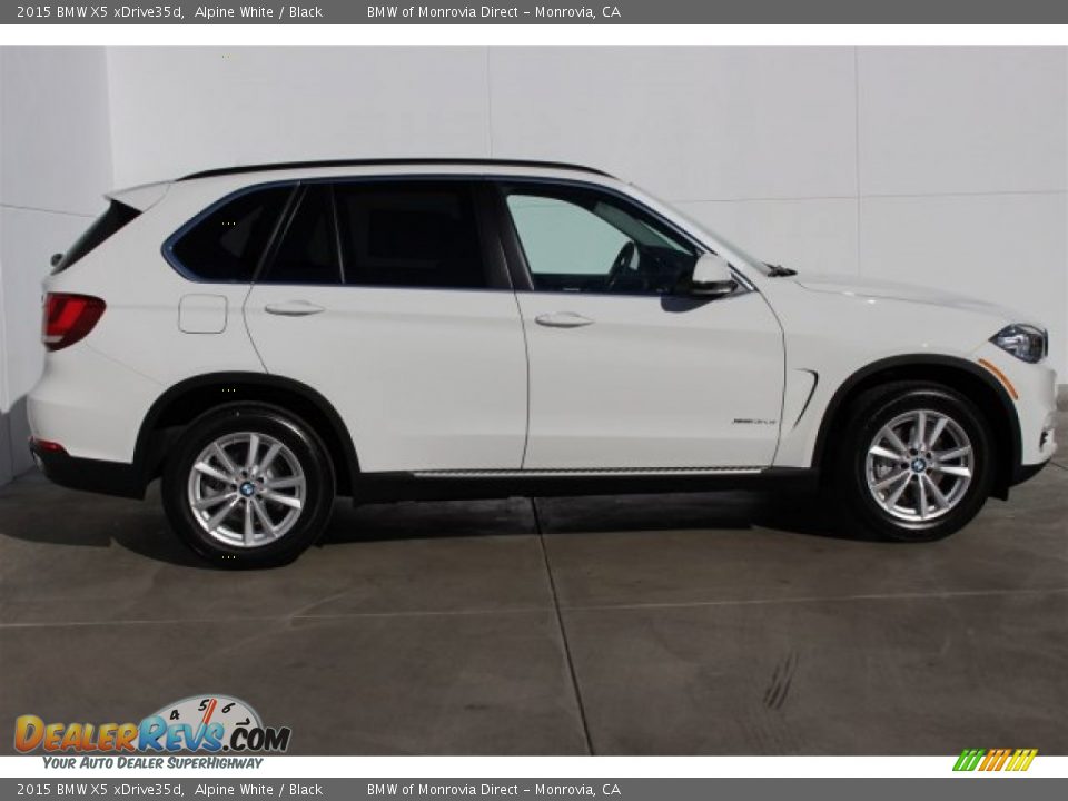 Alpine White 2015 BMW X5 xDrive35d Photo #2