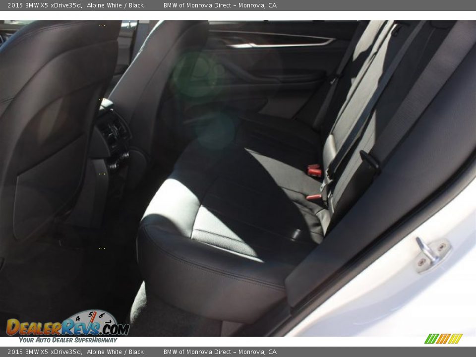 2015 BMW X5 xDrive35d Alpine White / Black Photo #5