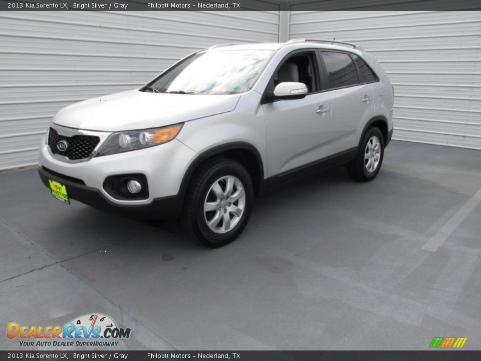 2013 Kia Sorento LX Bright Silver / Gray Photo #4