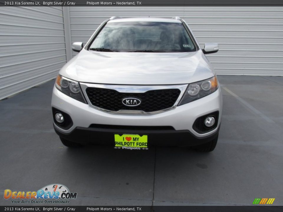 2013 Kia Sorento LX Bright Silver / Gray Photo #5