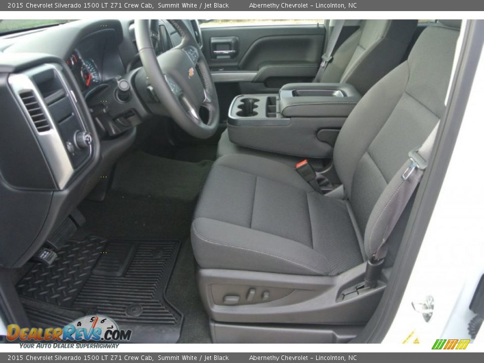 2015 Chevrolet Silverado 1500 LT Z71 Crew Cab Summit White / Jet Black Photo #8