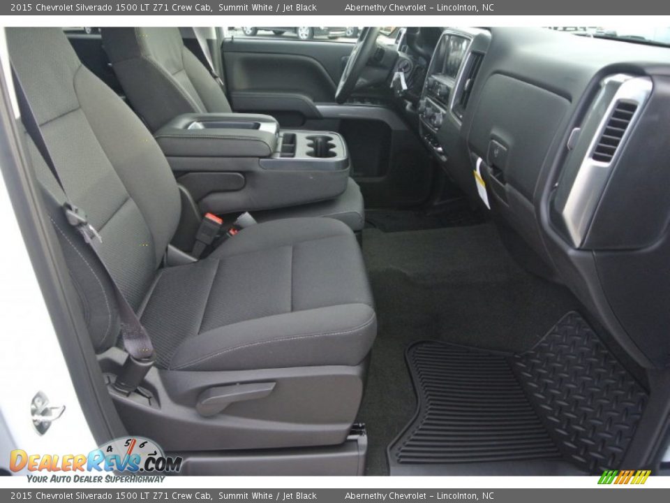 2015 Chevrolet Silverado 1500 LT Z71 Crew Cab Summit White / Jet Black Photo #16