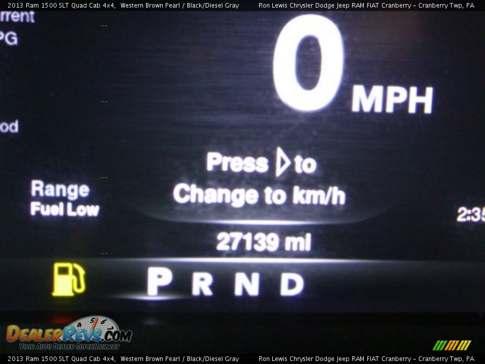 2013 Ram 1500 SLT Quad Cab 4x4 Western Brown Pearl / Black/Diesel Gray Photo #17