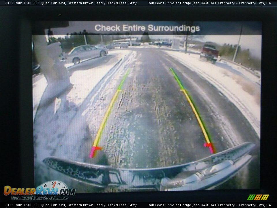 2013 Ram 1500 SLT Quad Cab 4x4 Western Brown Pearl / Black/Diesel Gray Photo #18