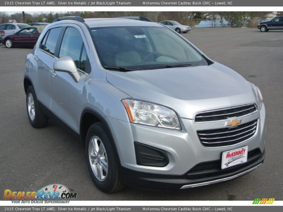 2015 Chevrolet Trax LT AWD Silver Ice Metallic / Jet Black/Light Titanium Photo #1