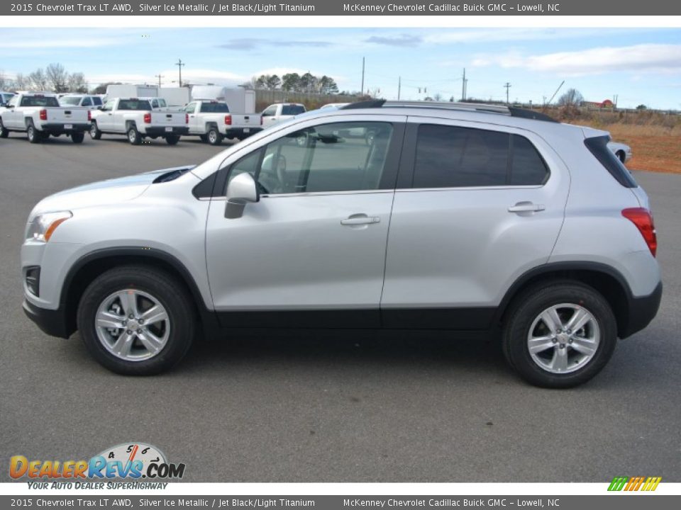Silver Ice Metallic 2015 Chevrolet Trax LT AWD Photo #3