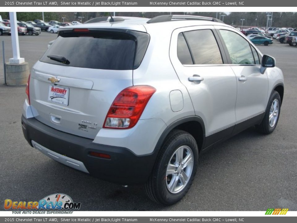2015 Chevrolet Trax LT AWD Silver Ice Metallic / Jet Black/Light Titanium Photo #5