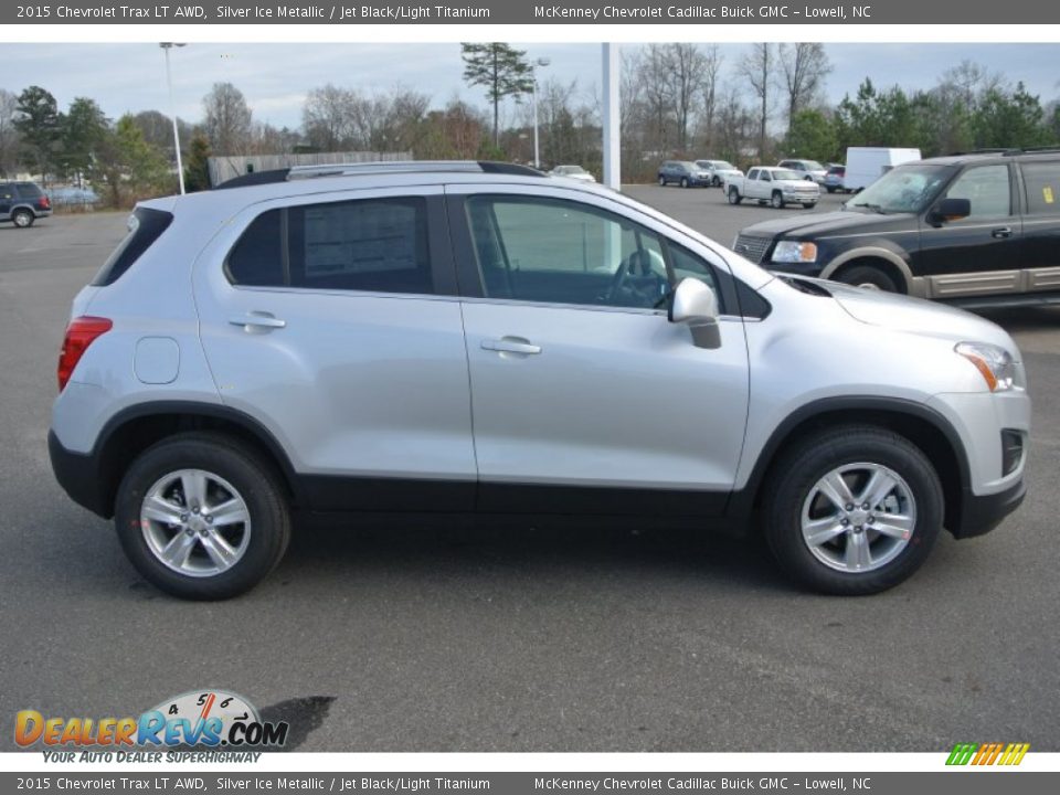 2015 Chevrolet Trax LT AWD Silver Ice Metallic / Jet Black/Light Titanium Photo #6