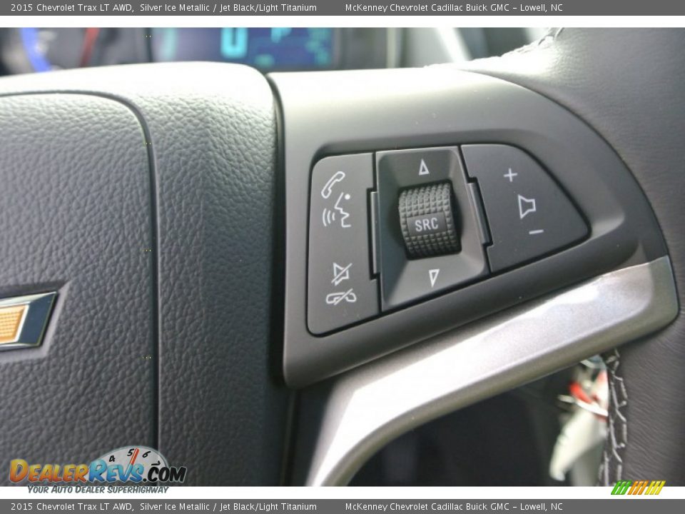 2015 Chevrolet Trax LT AWD Silver Ice Metallic / Jet Black/Light Titanium Photo #14