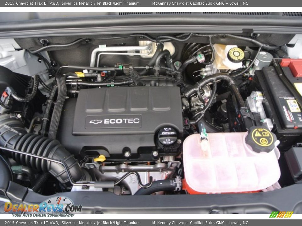 2015 Chevrolet Trax LT AWD Silver Ice Metallic / Jet Black/Light Titanium Photo #22
