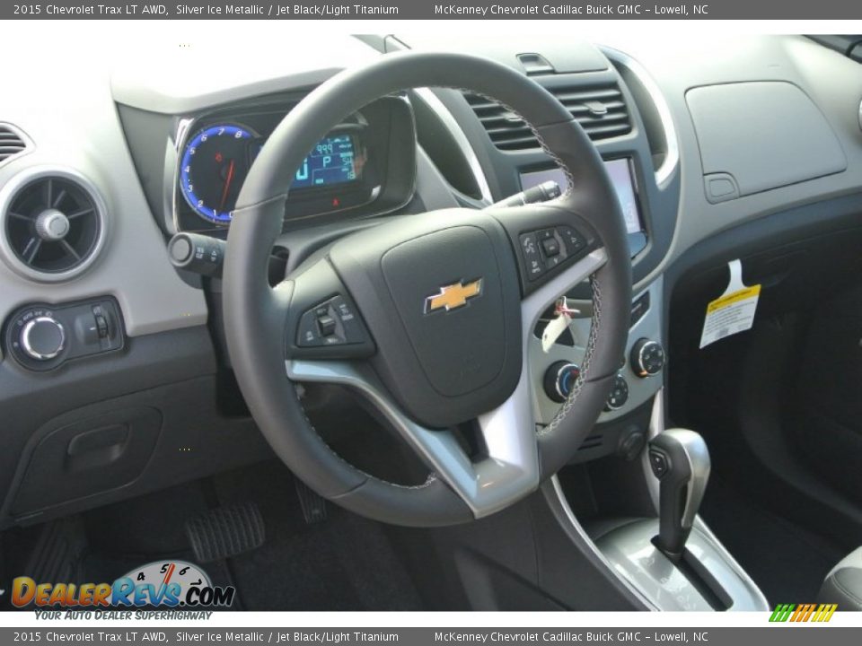 2015 Chevrolet Trax LT AWD Silver Ice Metallic / Jet Black/Light Titanium Photo #23