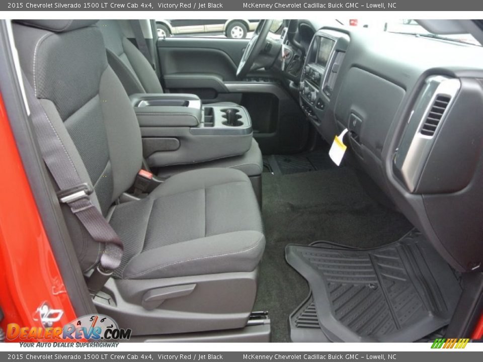 2015 Chevrolet Silverado 1500 LT Crew Cab 4x4 Victory Red / Jet Black Photo #17