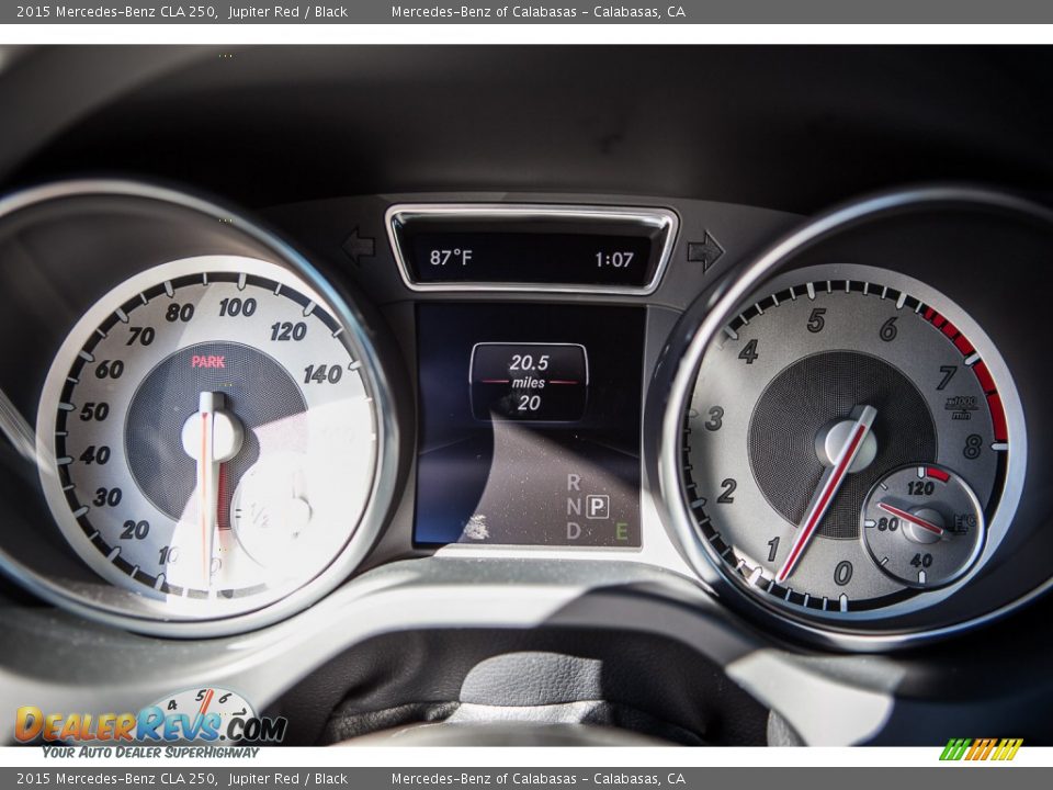 2015 Mercedes-Benz CLA 250 Gauges Photo #6