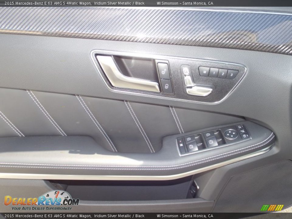 2015 Mercedes-Benz E 63 AMG S 4Matic Wagon Iridium Silver Metallic / Black Photo #7