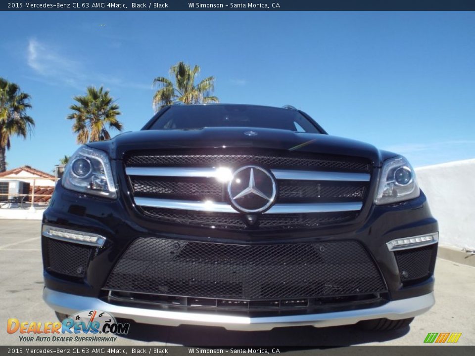 2015 Mercedes-Benz GL 63 AMG 4Matic Black / Black Photo #2