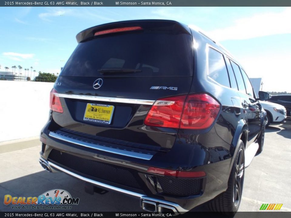 2015 Mercedes-Benz GL 63 AMG 4Matic Black / Black Photo #4