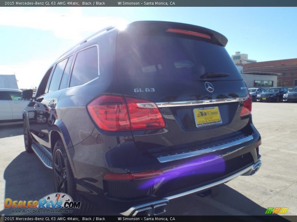 2015 Mercedes-Benz GL 63 AMG 4Matic Black / Black Photo #6
