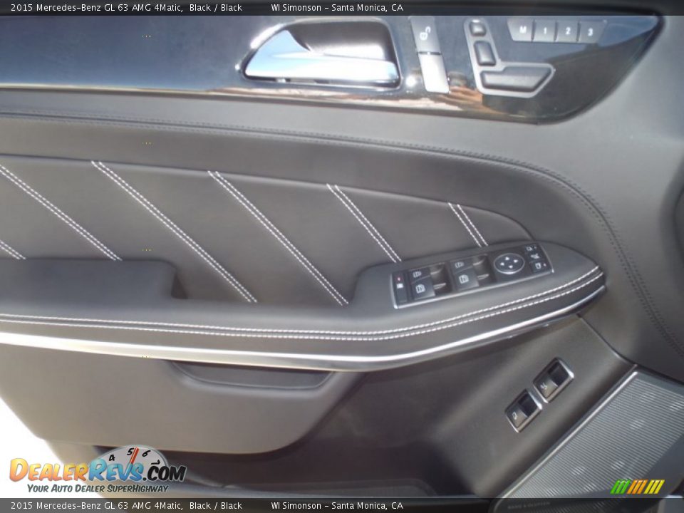 2015 Mercedes-Benz GL 63 AMG 4Matic Black / Black Photo #7