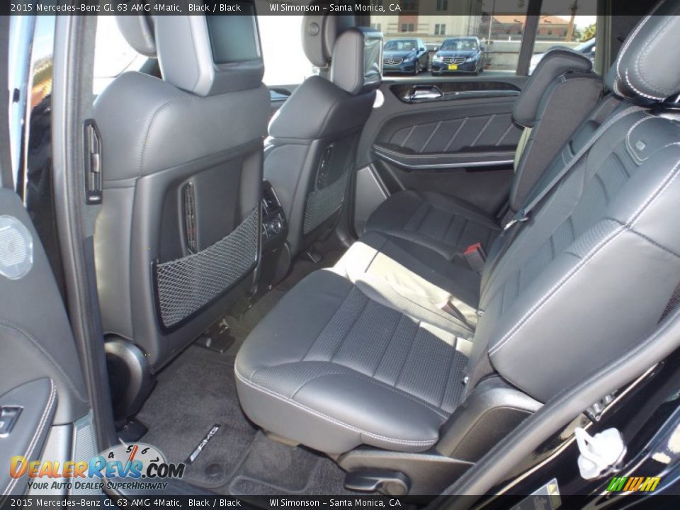 2015 Mercedes-Benz GL 63 AMG 4Matic Black / Black Photo #9