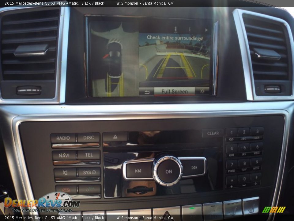 2015 Mercedes-Benz GL 63 AMG 4Matic Black / Black Photo #13