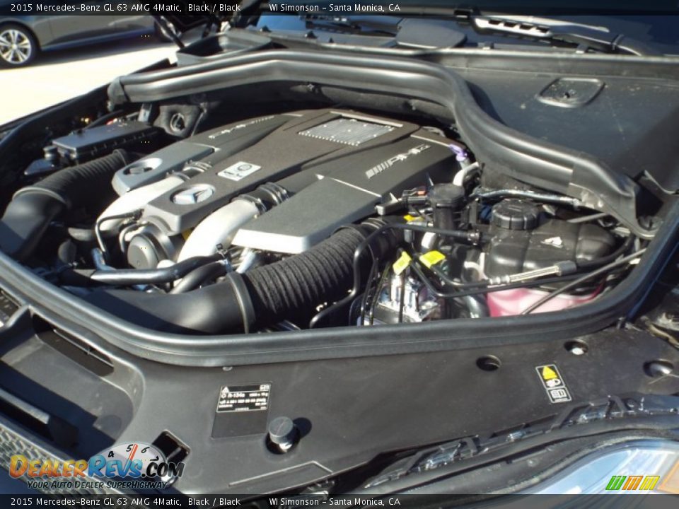2015 Mercedes-Benz GL 63 AMG 4Matic Black / Black Photo #17