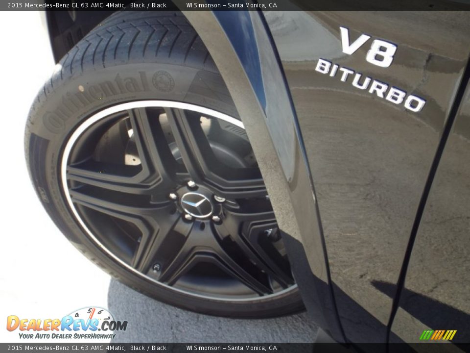 2015 Mercedes-Benz GL 63 AMG 4Matic Black / Black Photo #19