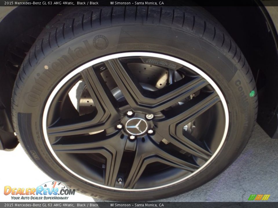2015 Mercedes-Benz GL 63 AMG 4Matic Black / Black Photo #20