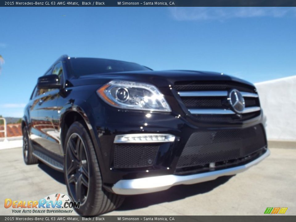 2015 Mercedes-Benz GL 63 AMG 4Matic Black / Black Photo #21