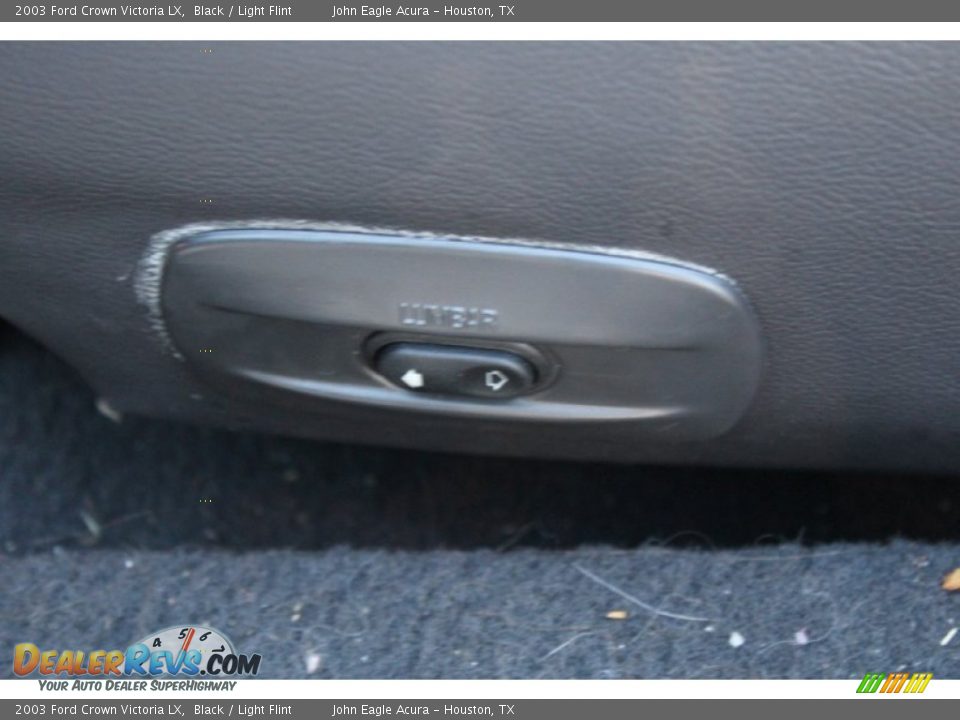 2003 Ford Crown Victoria LX Black / Light Flint Photo #24