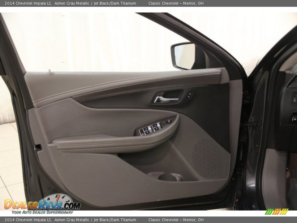 2014 Chevrolet Impala LS Ashen Gray Metallic / Jet Black/Dark Titanium Photo #4