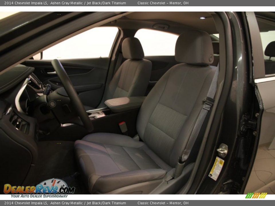2014 Chevrolet Impala LS Ashen Gray Metallic / Jet Black/Dark Titanium Photo #5
