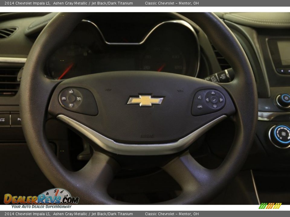2014 Chevrolet Impala LS Ashen Gray Metallic / Jet Black/Dark Titanium Photo #6