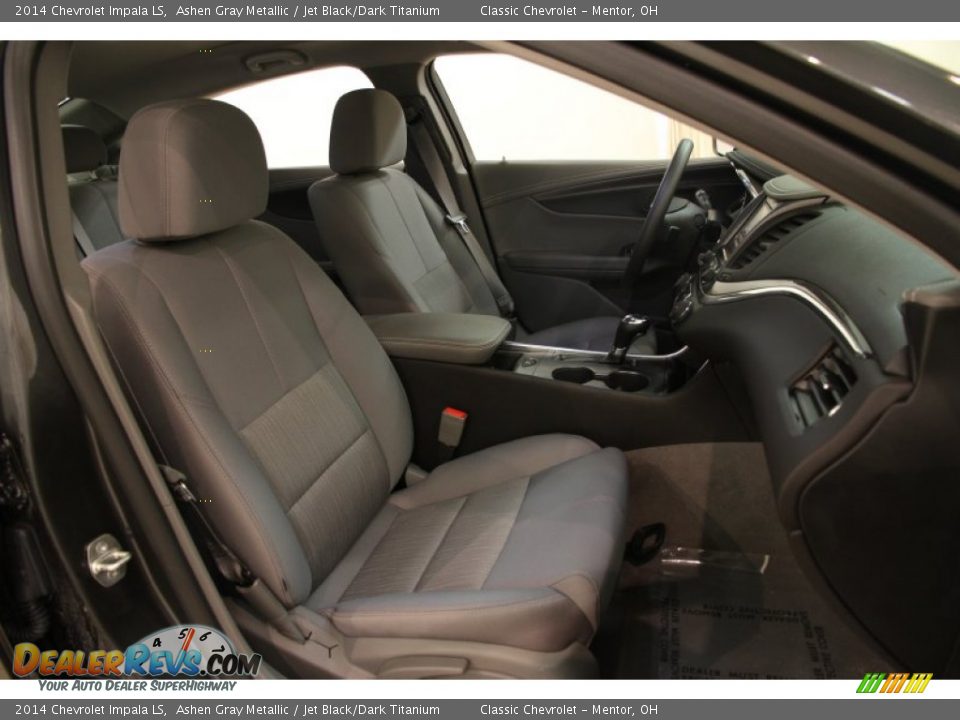 2014 Chevrolet Impala LS Ashen Gray Metallic / Jet Black/Dark Titanium Photo #11