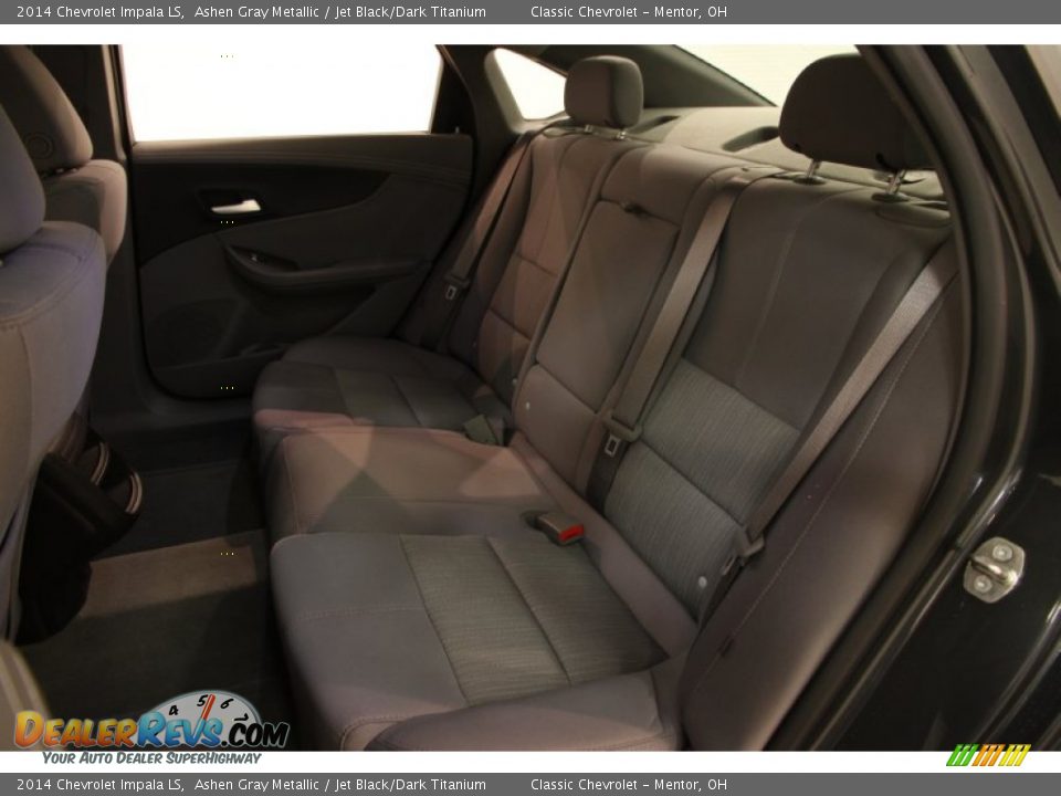 2014 Chevrolet Impala LS Ashen Gray Metallic / Jet Black/Dark Titanium Photo #12