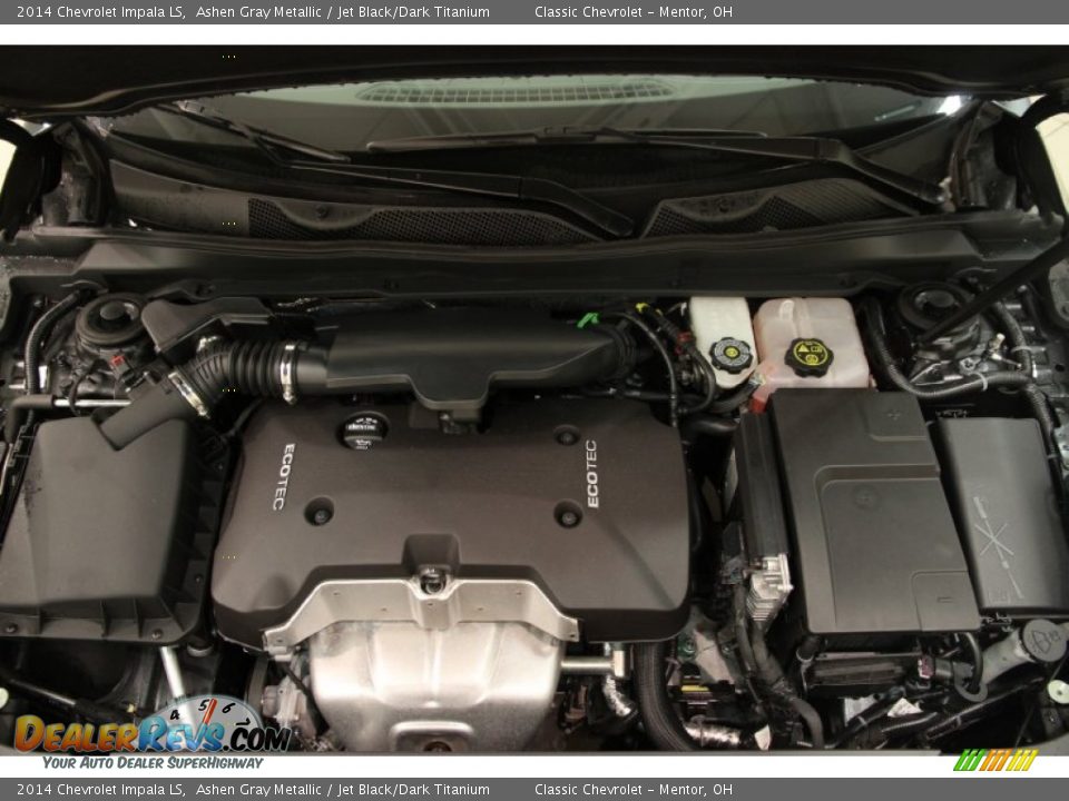 2014 Chevrolet Impala LS Ashen Gray Metallic / Jet Black/Dark Titanium Photo #13