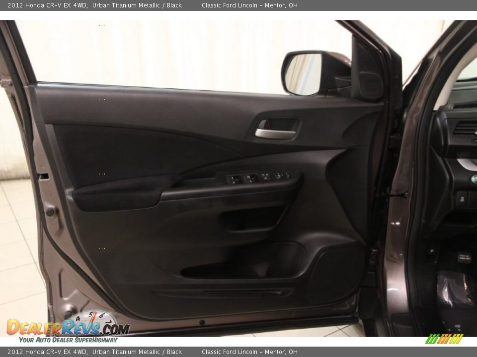 2012 Honda CR-V EX 4WD Urban Titanium Metallic / Black Photo #4