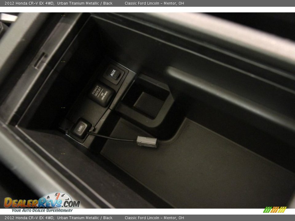 2012 Honda CR-V EX 4WD Urban Titanium Metallic / Black Photo #15