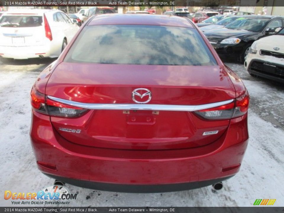 2014 Mazda MAZDA6 Touring Soul Red Mica / Black Photo #5
