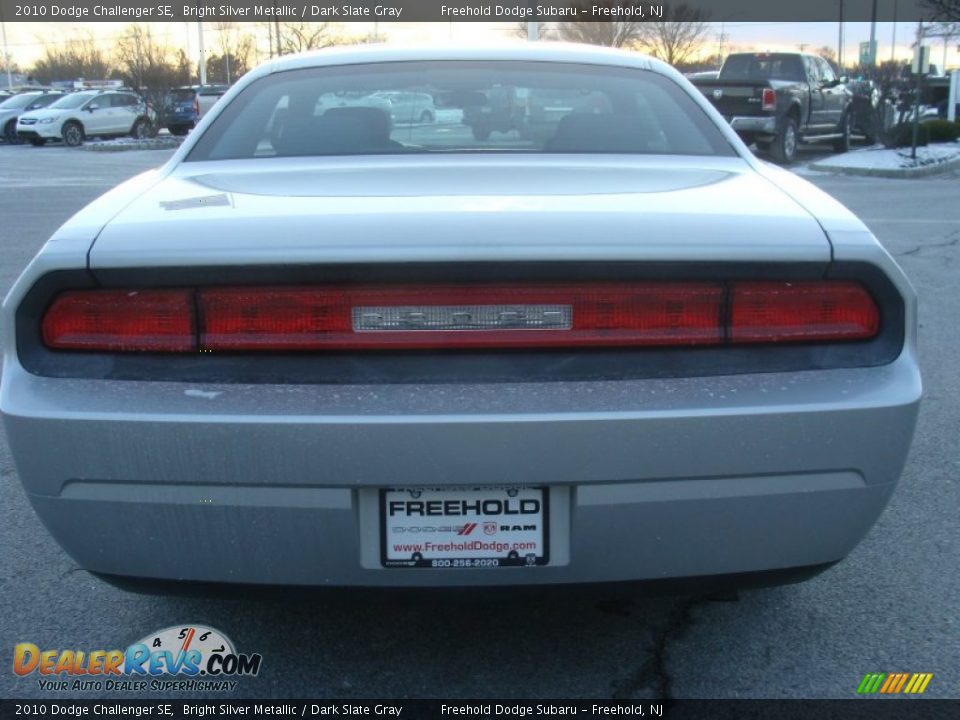 2010 Dodge Challenger SE Bright Silver Metallic / Dark Slate Gray Photo #5