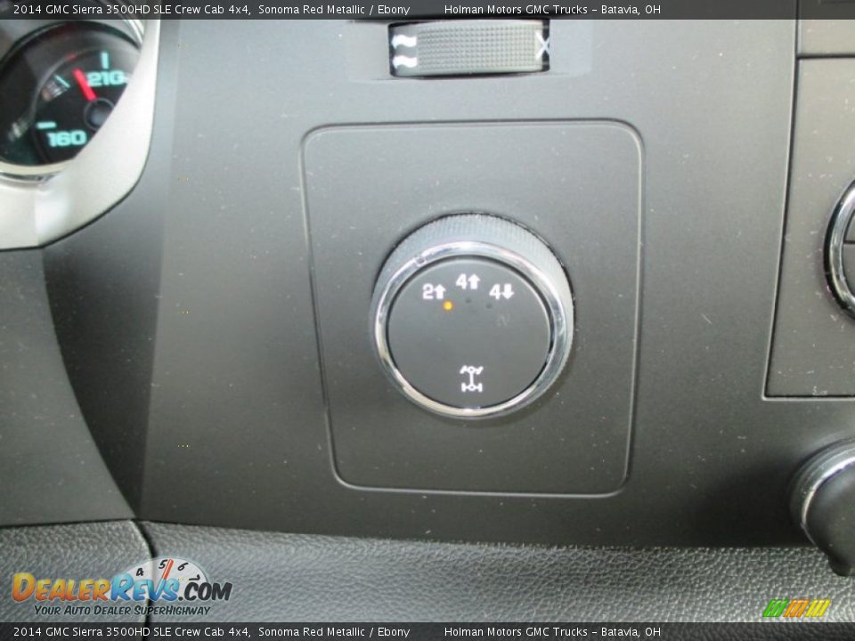 2014 GMC Sierra 3500HD SLE Crew Cab 4x4 Sonoma Red Metallic / Ebony Photo #18